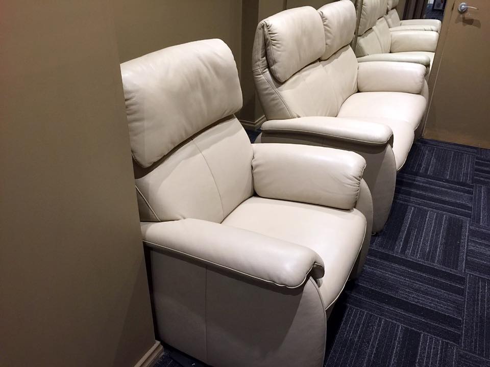 Relaxation chairs at ACU Massage
